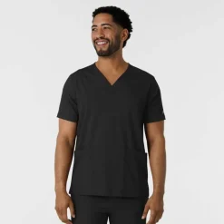 Wink Boundless Scrub Tops*Men's Multi Pocket V-Neck Scrub Top