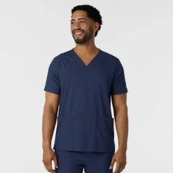 Wink Boundless Scrub Tops*Men's Multi Pocket V-Neck Scrub Top