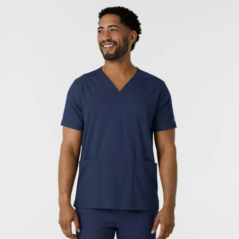 Wink Boundless Scrub Tops*Men's Multi Pocket V-Neck Scrub Top