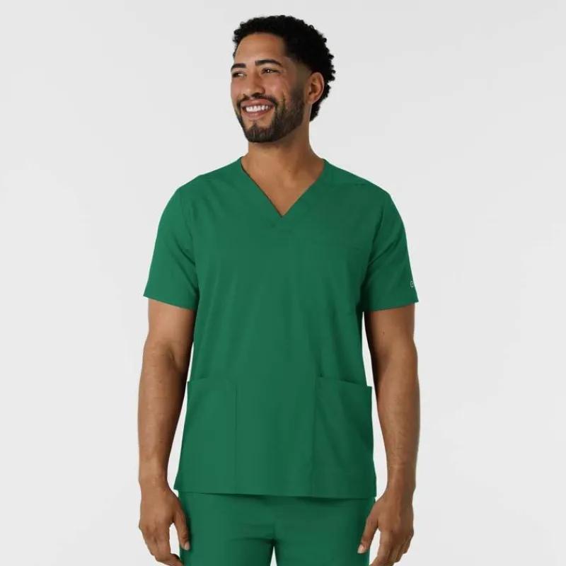 Wink Boundless Scrub Tops*Men's Multi Pocket V-Neck Scrub Top