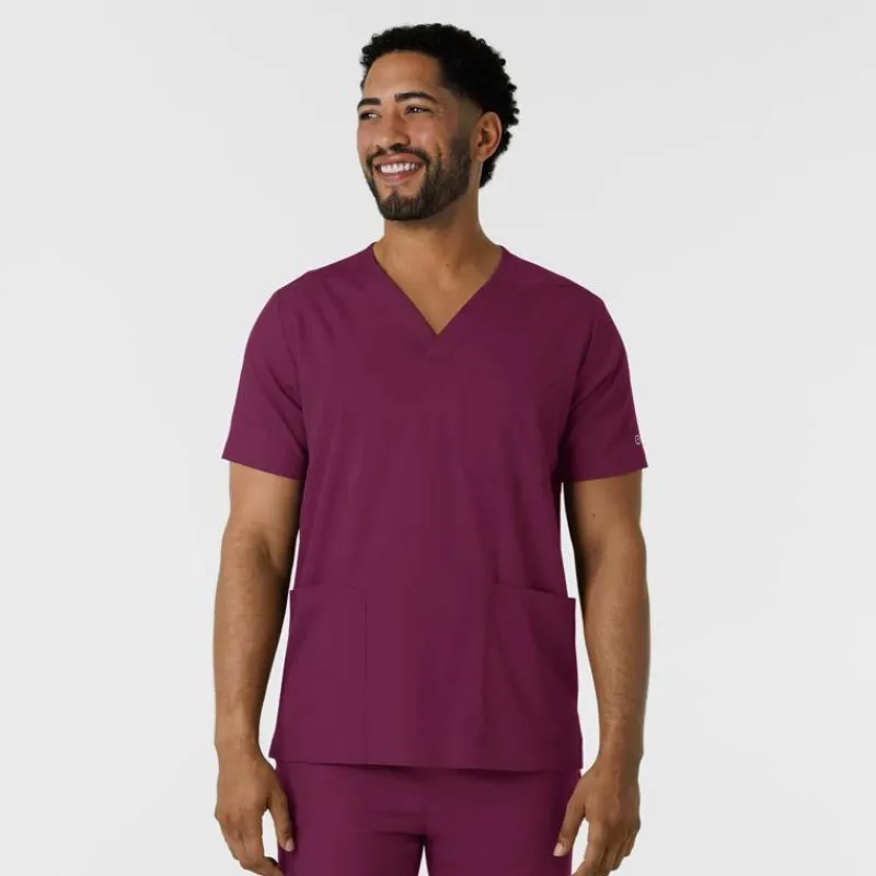 Wink Boundless Scrub Tops*Men's Multi Pocket V-Neck Scrub Top