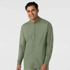 Wink Boundless Lab Coats & Jackets*Men's Zip Warm Up Scrub Jacket