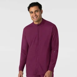 Wink Boundless Lab Coats & Jackets*Men's Zip Warm Up Scrub Jacket
