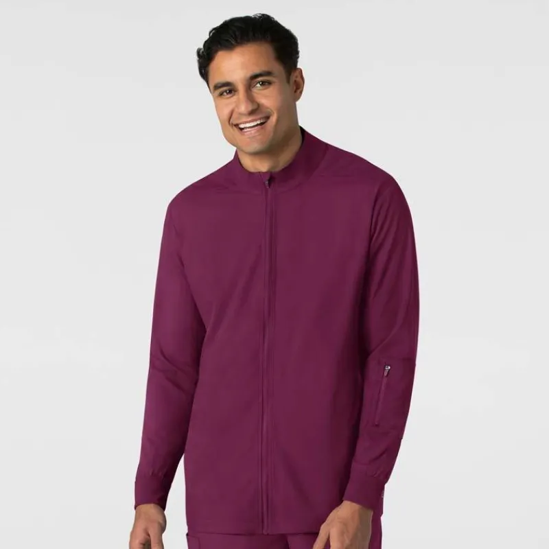 Wink Boundless Lab Coats & Jackets*Men's Zip Warm Up Scrub Jacket