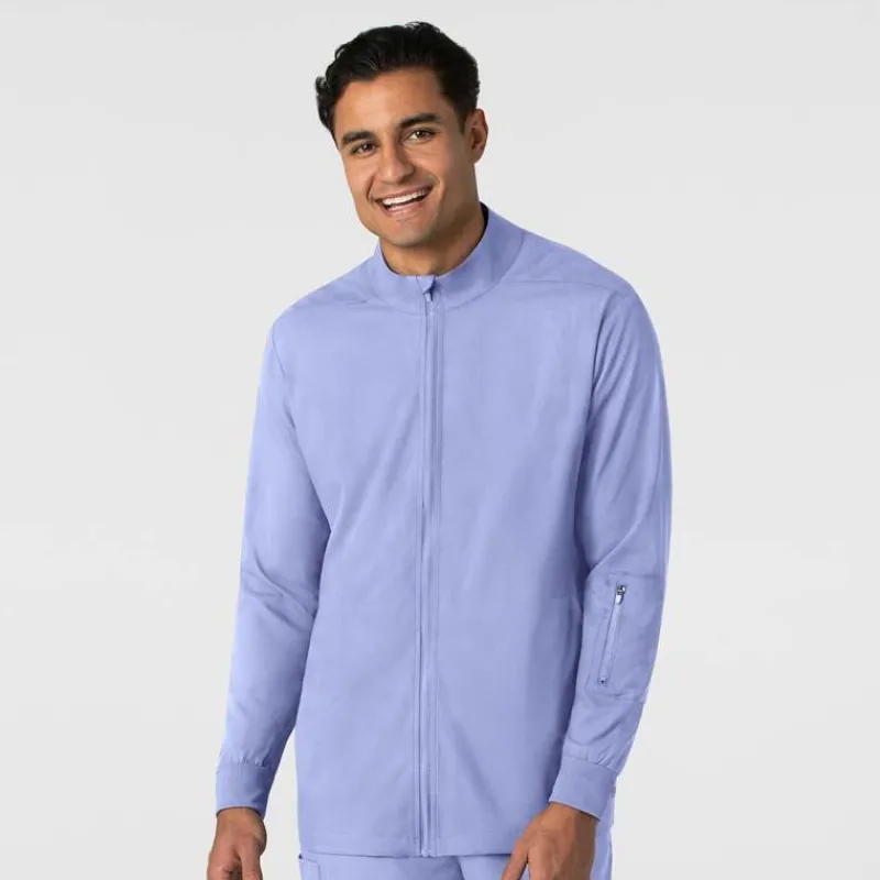 Wink Boundless Lab Coats & Jackets*Men's Zip Warm Up Scrub Jacket