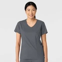 Wink Boundless Scrub Tops*Women's Two Pocket V-Neck Scrub Top