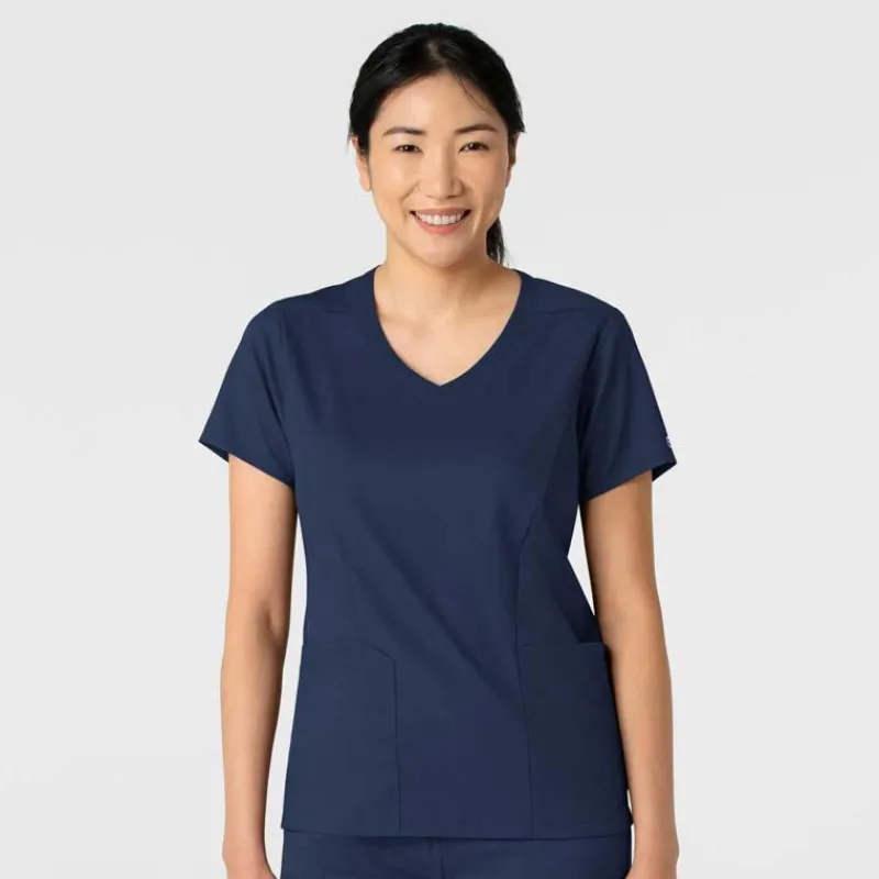 Wink Boundless Scrub Tops*Women's Two Pocket V-Neck Scrub Top