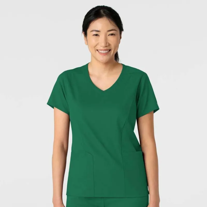 Wink Boundless Scrub Tops*Women's Two Pocket V-Neck Scrub Top