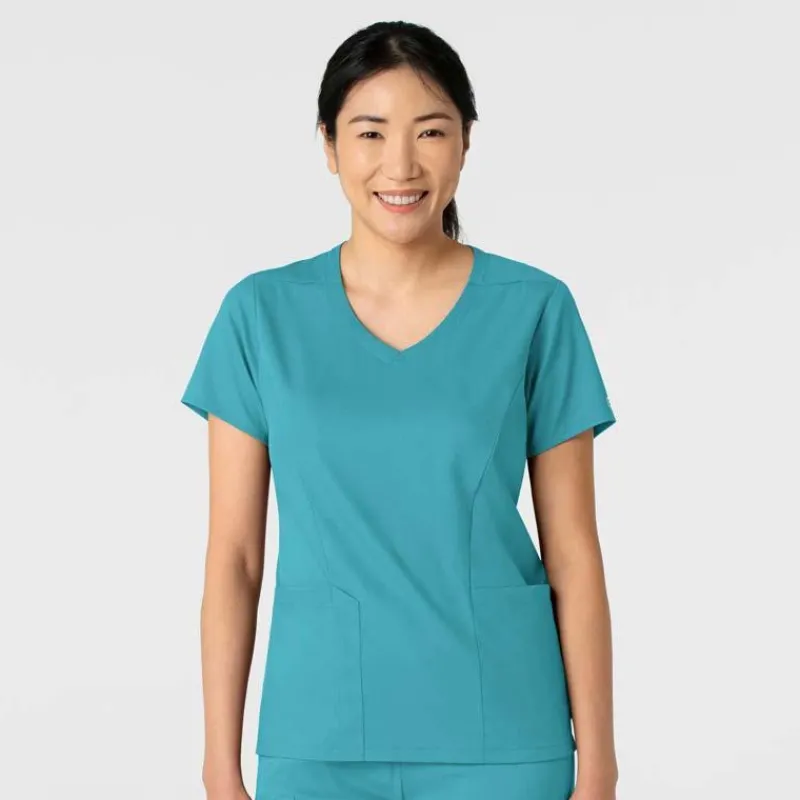Wink Boundless Scrub Tops*Women's Two Pocket V-Neck Scrub Top