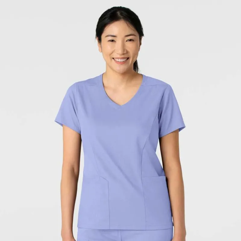 Wink Boundless Scrub Tops*Women's Two Pocket V-Neck Scrub Top