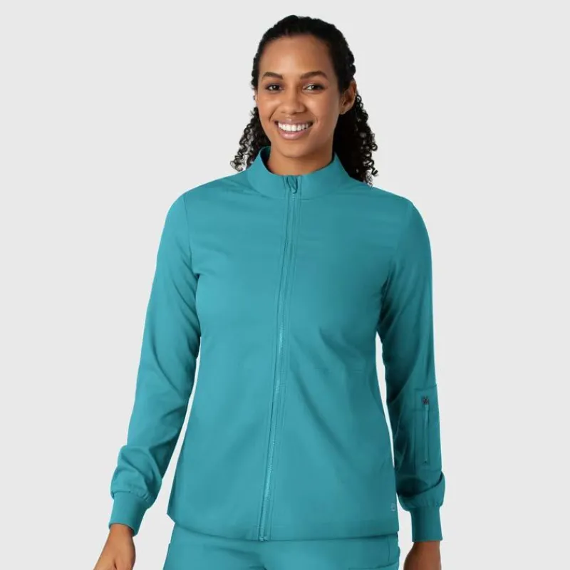 Wink Boundless Lab Coats & Jackets*Women's Zip Warm Up Scrub Jacket