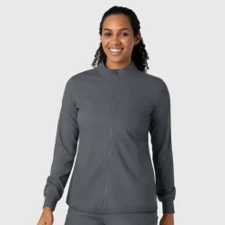Wink Boundless Lab Coats & Jackets*Women's Zip Warm Up Scrub Jacket