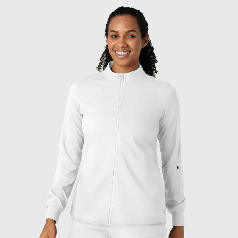 Wink Boundless Lab Coats & Jackets*Women's Zip Warm Up Scrub Jacket