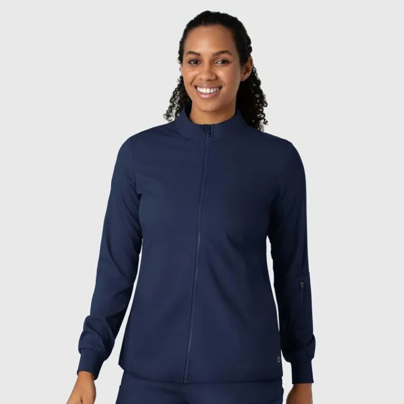 Wink Boundless Lab Coats & Jackets*Women's Zip Warm Up Scrub Jacket
