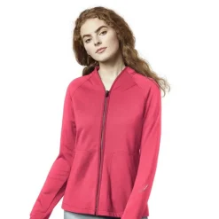 WonderWink Layers Lab Coats & Jackets*Wink Layers Women's Fleece Full Zip Scrub Jacket