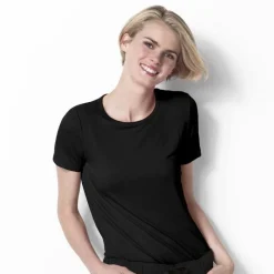 WonderWink Layers Tees & Layering Pieces*Wink Layers Women's Silky Knit Short Sleeve T-Shirt