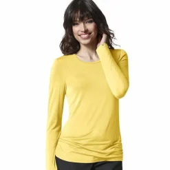 WonderWink Layers Tees & Layering Pieces*Wink Layers Women's Silky Long Sleeve T-Shirt