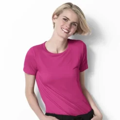 WonderWink Layers Tees & Layering Pieces*Wink Layers Women's Silky Knit Short Sleeve T-Shirt
