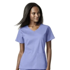 WonderWink Pro Scrub Tops*Wink PRO Women's 4 Pocket Mock Wrap Scrub Top