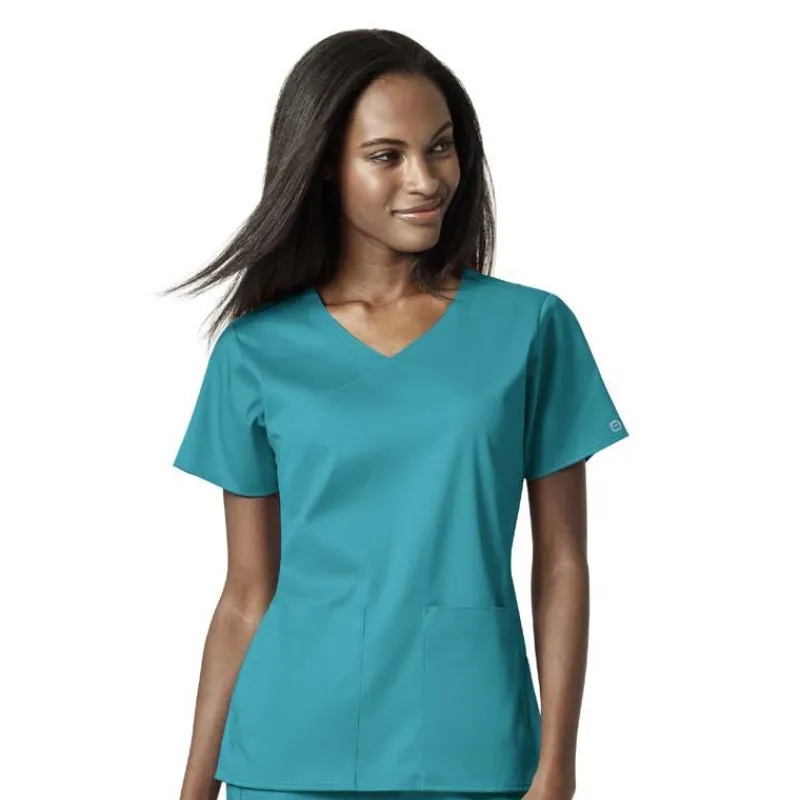 WonderWink Pro Scrub Tops*Wink PRO Women's 4 Pocket Mock Wrap Scrub Top
