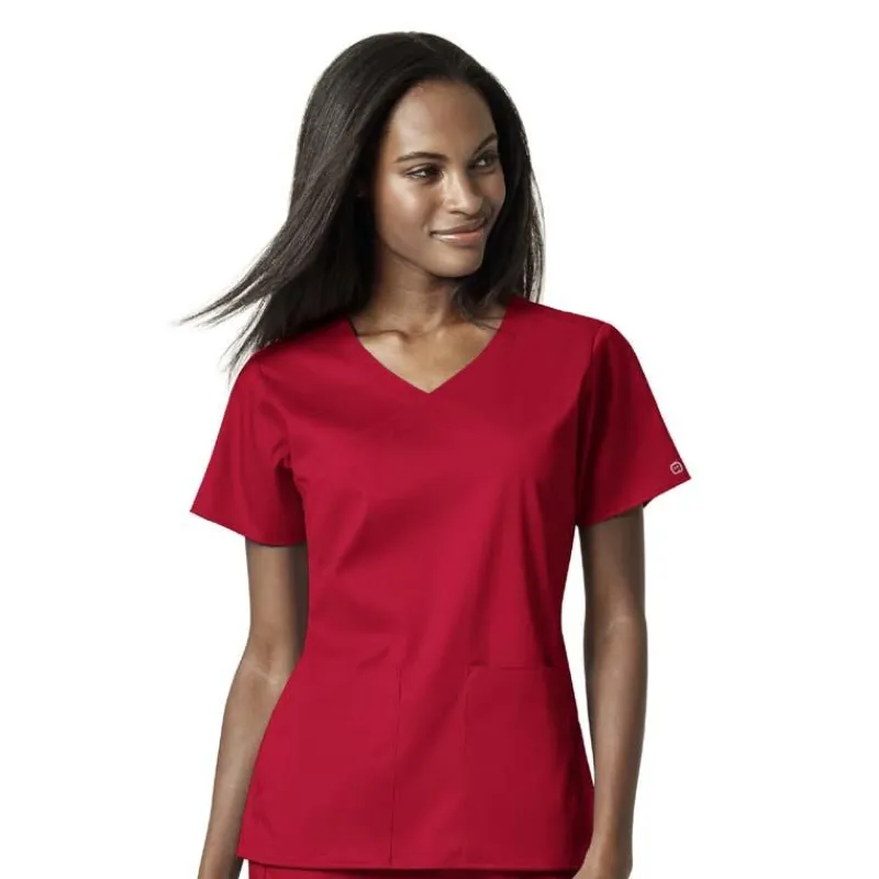 WonderWink Pro Scrub Tops*Wink PRO Women's 4 Pocket Mock Wrap Scrub Top