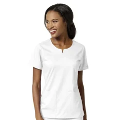 WonderWink Pro Scrub Tops*Wink PRO Women's 4-Pocket Notch Neck Scrub Top