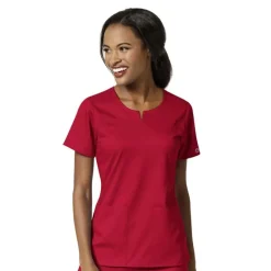 WonderWink Pro Scrub Tops*Wink PRO Women's 4-Pocket Notch Neck Scrub Top