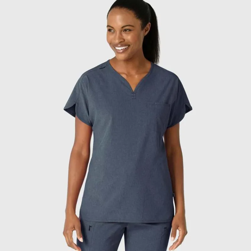 WonderWink RENEW Scrub Tops*Wink Renew Women's Dolman Sleeve Y-Neck Scrub Top