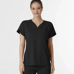 WonderWink RENEW Scrub Tops*Wink Renew Women's Dolman Sleeve Y-Neck Scrub Top