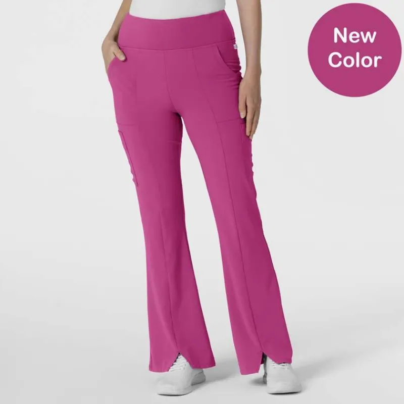 WonderWink RENEW Scrub Pants*Wink Renew Women's Eco Friendly Cargo Flare Scrub Pant