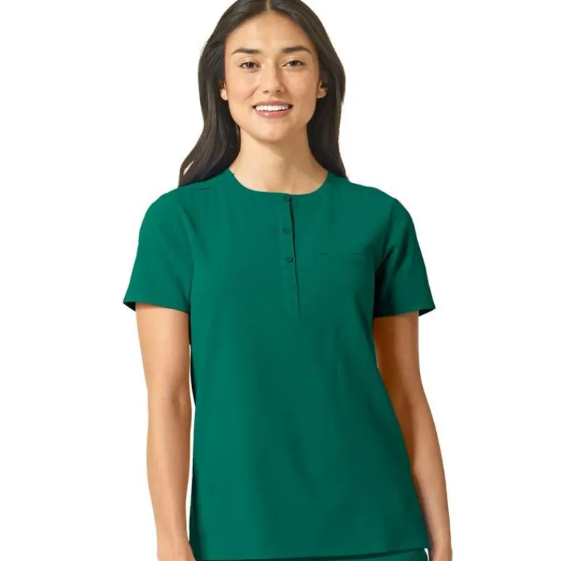 WonderWink RENEW Scrub Tops*Wink RENEW Women's Eco Friendly Tuck-In Scrub Top