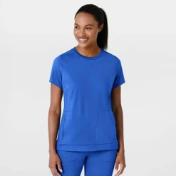 WonderWink RENEW Scrub Tops*Wink RENEW Women's Knit Flex-n-Reach Crew Neck Scrub Top