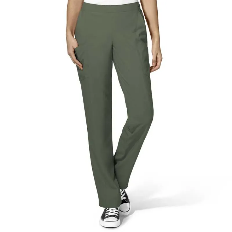 Wonderwink W123 Scrub Pants*Wink W123 Women's Flat Front Double Cargo Scrub Pant