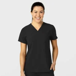 Wonderwink W123 Scrub Tops*Wink W123 Women's Flex-n-Reach V-Neck Scrub Top