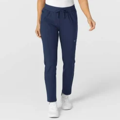 Wonderwink W123 Scrub Pants*Wink W123 Women's Flex-n-Reach Jogger Track Scrub Pant