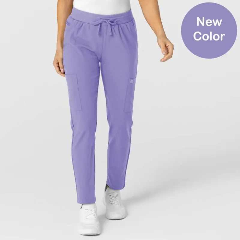 Wonderwink W123 Scrub Pants*Wink W123 Women's Flex-n-Reach Jogger Track Scrub Pant