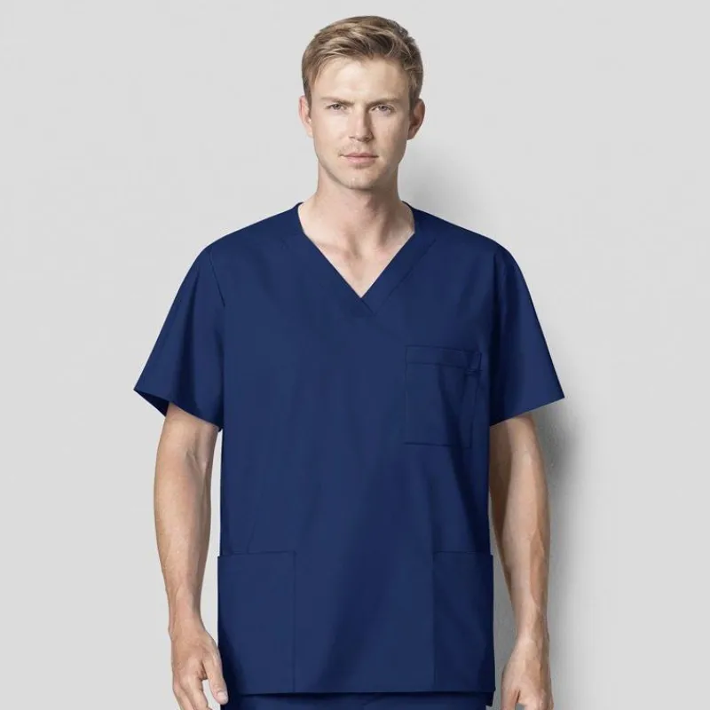 Wonderwink Wonder Work Scrub Tops*Wink WonderWORK Men's V-Neck Scrub Top