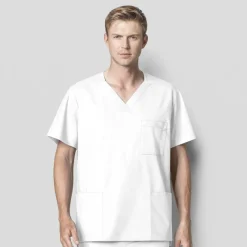 Wonderwink Wonder Work Scrub Tops*Wink WonderWORK Men's V-Neck Scrub Top