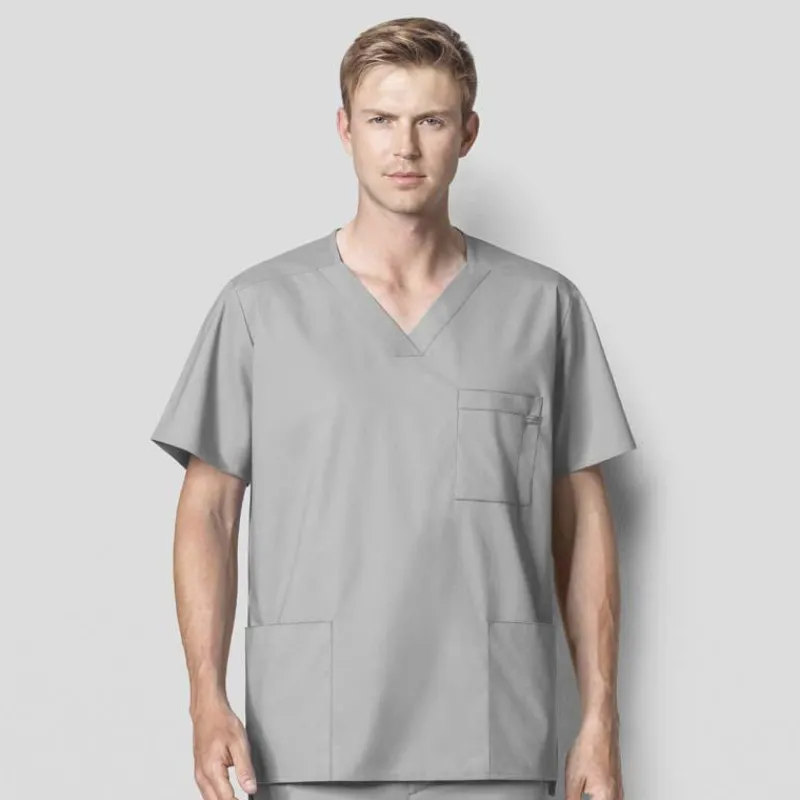 Wonderwink Wonder Work Scrub Tops*Wink WonderWORK Men's V-Neck Scrub Top