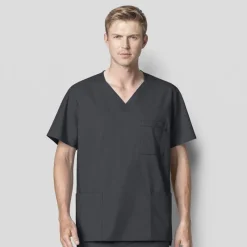 Wonderwink Wonder Work Scrub Tops*Wink WonderWORK Men's V-Neck Scrub Top