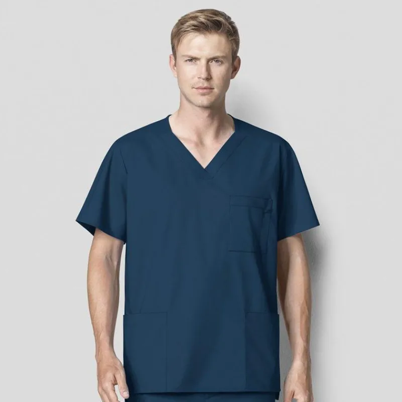 Wonderwink Wonder Work Scrub Tops*Wink WonderWORK Men's V-Neck Scrub Top