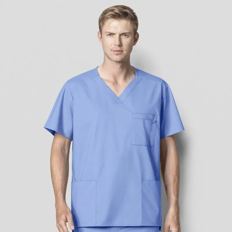 Wonderwink Wonder Work Scrub Tops*Wink WonderWORK Men's V-Neck Scrub Top