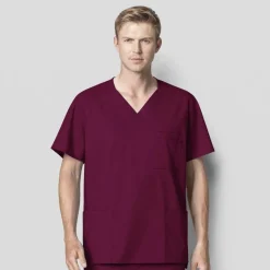Wonderwink Wonder Work Scrub Tops*Wink WonderWORK Men's V-Neck Scrub Top
