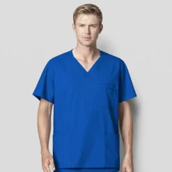 Wonderwink Wonder Work Scrub Tops*Wink WonderWORK Men's V-Neck Scrub Top
