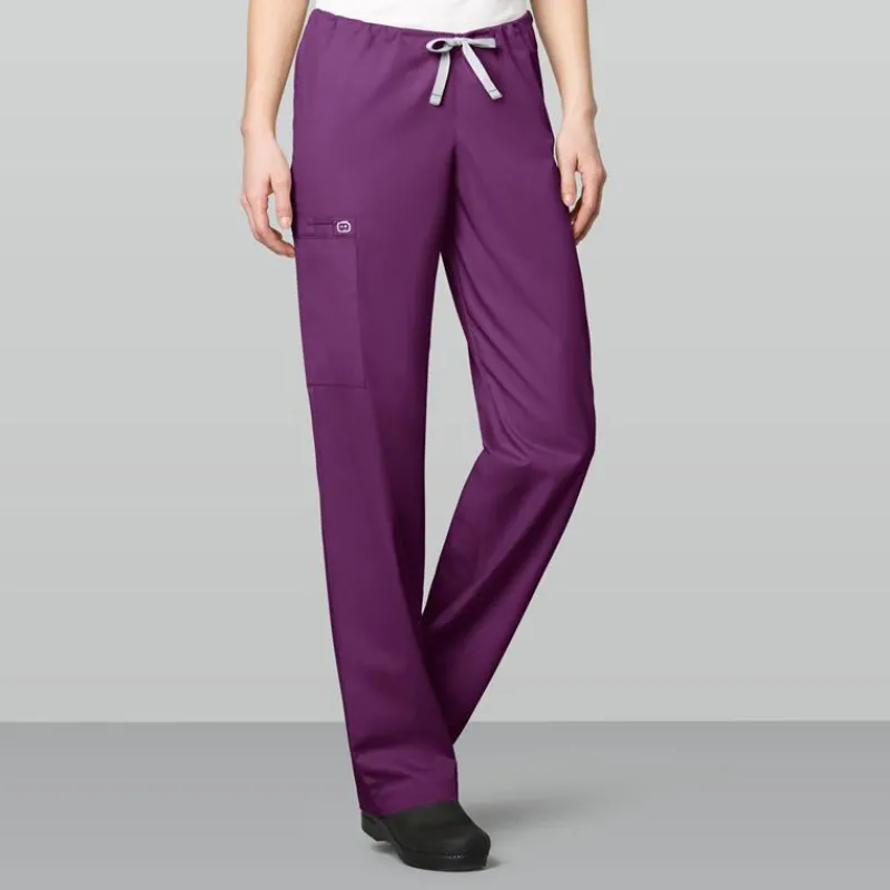 Wonderwink Wonder Work Scrub Pants*Wink WonderWORK Unisex Cargo Scrub Pant -Tall
