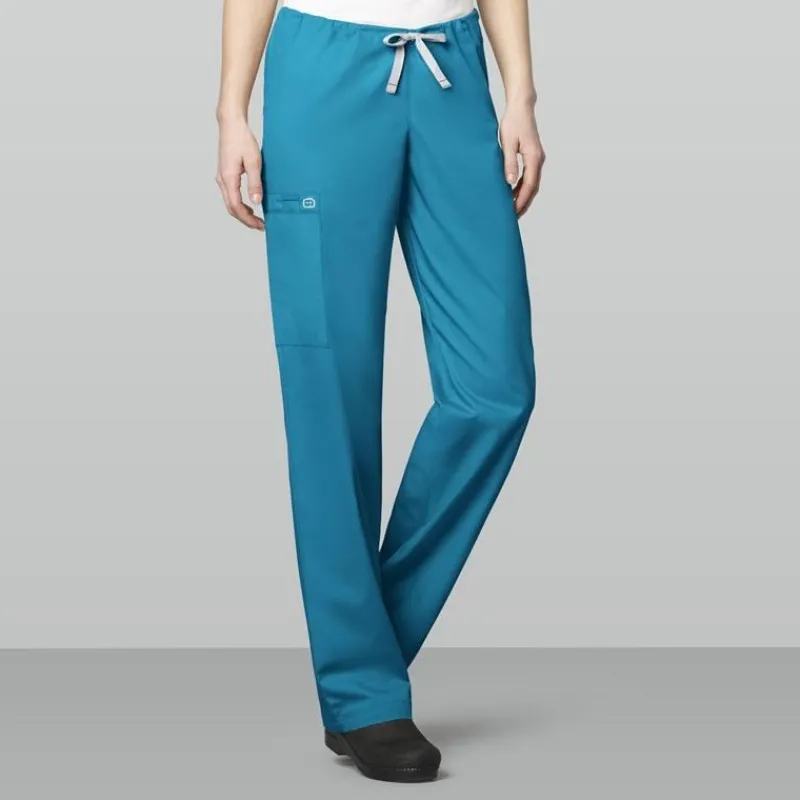 Wonderwink Wonder Work Scrub Pants*Wink WonderWORK Unisex Cargo Scrub Pant -Short