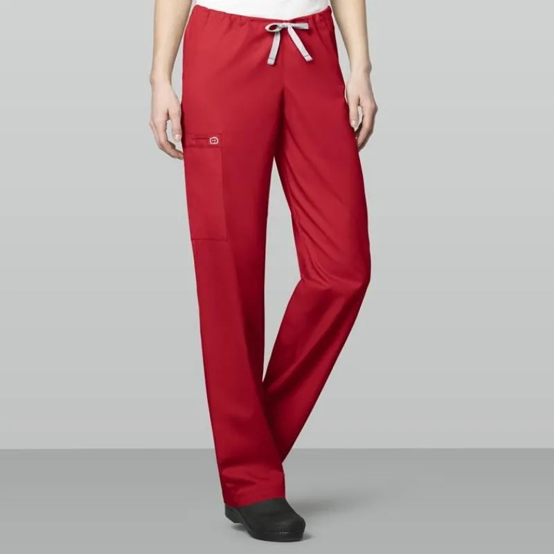 Wonderwink Wonder Work Scrub Pants*Wink WonderWORK Unisex Cargo Scrub Pant -Tall