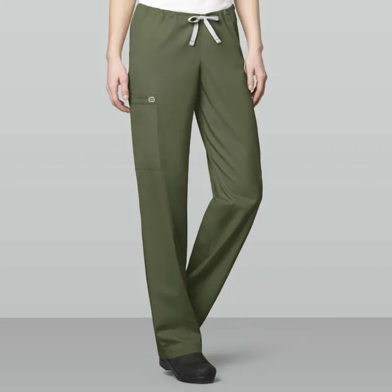 Wonderwink Wonder Work Scrub Pants*Wink WonderWORK Unisex Cargo Scrub Pant -Tall