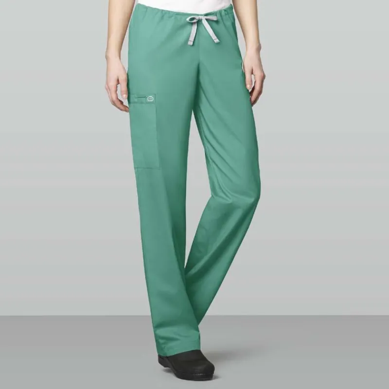 Wonderwink Wonder Work Scrub Pants*Wink WonderWORK Unisex Cargo Scrub Pant -Short