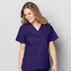 Wonderwink Wonder Work Scrub Tops*Wink WonderWORK Unisex V-Neck Scrub Top
